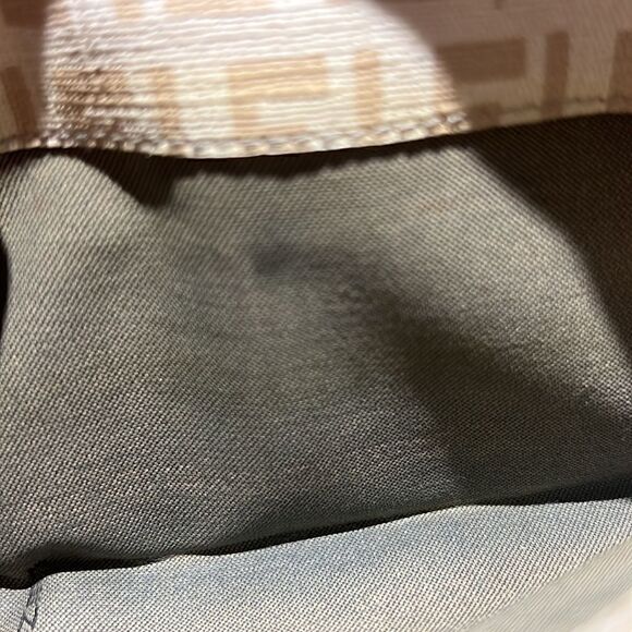 Fendi Wallet Purse Zucchino Canvas Leather Woman - Picture 7 of 12